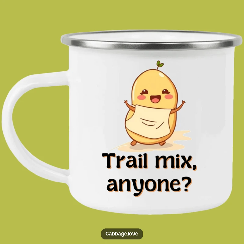 Funny Potato Rolling Camping Mug: Durable Spud Apron Cup for Outdoor Laughs